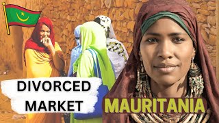 Visiting the Divorced Womens Market in Mauritania 🇲🇷  Mauritanias Unique Divorced Womens Market [upl. by Asyl]