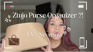 Zutjo Purse Organizer For My Louis 👜  Organize With Me  Silkiness [upl. by Alaikim]