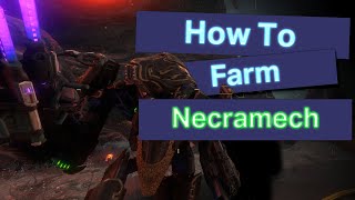 OUTDATED WARFRAME  How To Build a Necramech  Step by Step How to FARM Your ENTIRE VOIDRIG [upl. by Cirad]