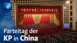 Parteitag der KP Chinas Staatspräsident Xi zementiert seine Macht [upl. by Ervin]