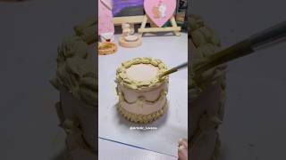 Diy fake cake box pt2  Handmade ceramic box  Best diy idea craftbox youtubeshorts diybox [upl. by Annadroj516]