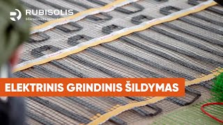 Elektrinis grindinis šildymas Jūsų namuose [upl. by Cullin]