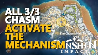 Activate the mechanism Genshin Impact Chasm [upl. by Ray]