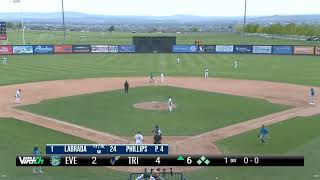 Dylan Phillips  Tri City Dust Devils  1IP 0H 0BB [upl. by Dambro]