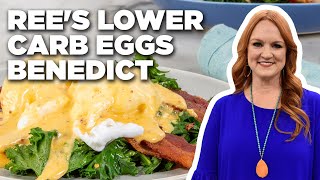 Ree Drummonds Lower Carb Eggs Benedict with Blender Hollandaise  The Pioneer Woman  Food Network [upl. by Trudi578]