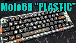 MelGeek Plastic Mojo68 Keyboard  Mechanical Hot swappable RGB Wireless [upl. by Ainez]