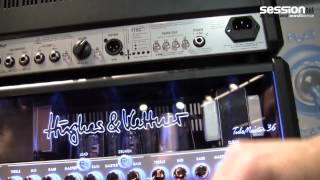 Musikmesse 2012 Hughes amp Kettner Tubemeister 36 [upl. by Ebeohp]