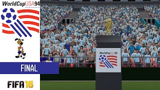 1994 World Cup SIM  FINAL [upl. by Seni337]