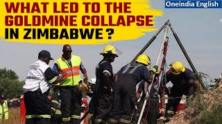 Zimbabwe Goldmine collapses killing at least 9 many trapped underground  Oneindia News [upl. by Adnah]