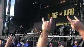 Wage War  Stitch w pyro  Live at Rockville [upl. by Keen450]