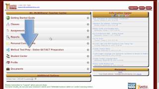 Accessing Method Test Prep through Castle Learning Online [upl. by Farhi602]