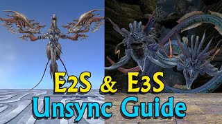 FFXIV E2S amp E3S Unsync Edengrace Farm [upl. by Harias]