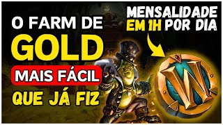 JOGUE WOW BLIZZARD DE GRAÇA FARMANDO GOLD  WoW [upl. by Torray]