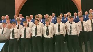 Calon Lan  Builth U16 Rugby Club amp Builth Male Voice Choir [upl. by Verney762]