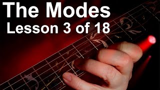 Guitar modes 3 Learn how to play the Dorian scale [upl. by Lukas54]