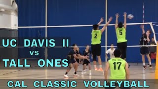 UC Davis II vs Tall Ones  Cal Classic Volleyball Tournament 111018 [upl. by Acirej]