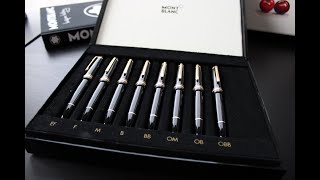 Montblanc Nib Selection Box  Discover the Perfect Fountain Pen Nib [upl. by Mallory]