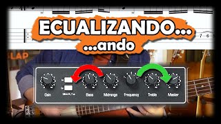 ECUALIZAR el Bajo  AK Clases de Bajo Eléctrico [upl. by Leahcimnoj]