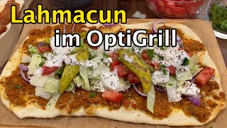 Lahmacun im OptiGrill  Ein leckeres Rezept für die Backschale [upl. by Severson]