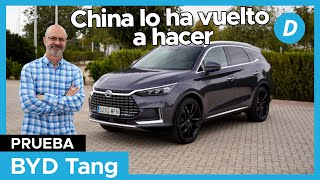 BYD Tang 2023 calidadprecio demoledora con 7 plazas  Prueba  review en español diariomotor [upl. by Kelbee]