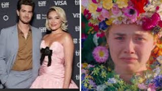 Florence Pugh’s Emotional Moment at TIFF ‘We Live In Time’ Premiere [upl. by Thetis]