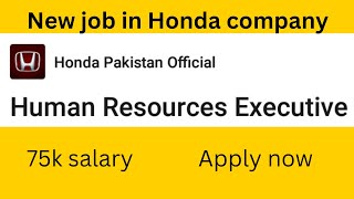 honda company new job 75k salary new jobs [upl. by Ilatfen]