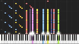 Beethoven  Symphony No 6 quotPastoralquot Op68 1st Movement Allegro ma non troppo Synthesia [upl. by Chlo]