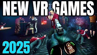 14 NEW Upcoming VR Games in 2025 [upl. by Sivad258]