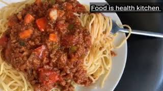 My delicious spaghetti Bolognese recipe [upl. by Anirec749]