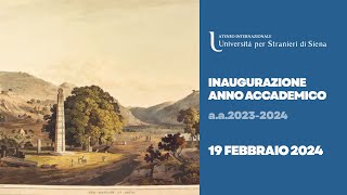 Inaugurazione Anno Accademico 20232024 [upl. by Enelyak]