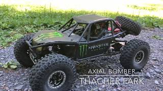 Brushless Axial Bomber Trail Run 5 [upl. by Gnort730]