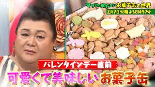 『マツコの知らない世界』27火 飾って可愛い＆食べて美味しい神缶続々 バレンタインSP【過去回はパラビで配信中】 [upl. by Ileyan]