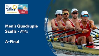 2023 World Rowing Championships  Mens Quadruple Sculls  AFinal [upl. by Aluk]