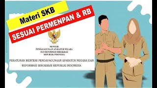 Materi SKB Khusus Guru sesuai PERMENPAN amp RB No16 Tahun 2009 [upl. by Goldy]