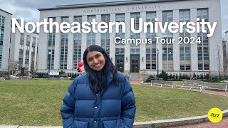 Northeastern University Campus Tour 2024 [upl. by Eluk802]