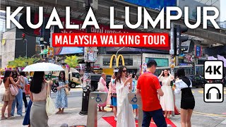 KUALA LUMPUR Malaysia 🇲🇾 4K Walking Tour  Bukit Bintang City Center [upl. by Maryjane]