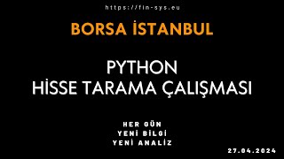 Borsa İstanbul Hisse Senedi Taraması Uzun Vadeli Lineer Regresyon Doğruları  Kanal Zorlama Analizi [upl. by Odie853]