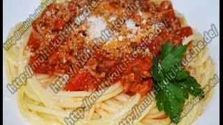 Spaghetti Bolognese Rezept  Total lecker und total einfach [upl. by Shig785]