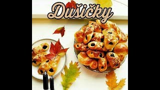 Dušičky  rohlíkové pečivo 🍂 Dušičky s Dvě v troubě 🍁CZSK HD recipe [upl. by Eidok]