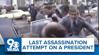 Last assassination attempt on a president  Ronald Reagan DC 1981 [upl. by Cahan550]