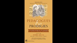 Pedagogues amp Prodigies  The Graduate Conducting Recital of Mason Rice [upl. by Nyleuqaj]