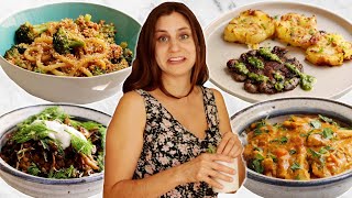 I Tried Cooking RestaurantQuality Vegan Dinners For A Week [upl. by Micco]