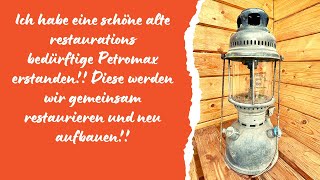 Scheunenfund Petromax 500er wir restaurieren sie gemeinsam [upl. by Orlando43]