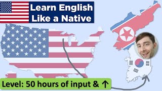 Why I moved to Korea Learn English Like a Native  Level 50 hours amp ↑ [upl. by Nnaed]