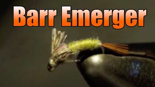 Barrs Emerger  Small Mayfly Nymph  John Barr Fly Pattern [upl. by Innattirb]