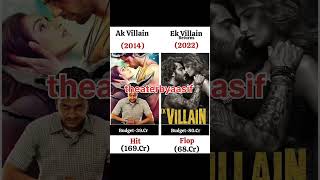 Ek Villain vs Ek Villain Return movie comprise end box office collections life time collections [upl. by Semyaj53]