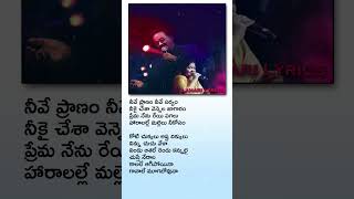 Swapnavenuvedo Telugu Lyrical Song ll Ravoyi Chandamama Songs ll Nagarjuna Anjala Javeri love [upl. by Nikaniki]