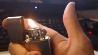 Zippo Review  Chrome Brushed and High Polish [upl. by Hamo]