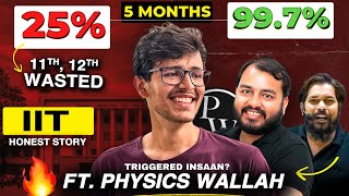 Cracked IIT JEE in 5 months🔥 IIT JEE Story of Bhavay Is PW enough for JEE Advanced IIT Motivation [upl. by Chance]