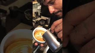 Coffee art swan ☕ 🦢🥰 video shorts viralvideo trend subscribe youtube love Barista Asi 🇱🇰 [upl. by Kitty]